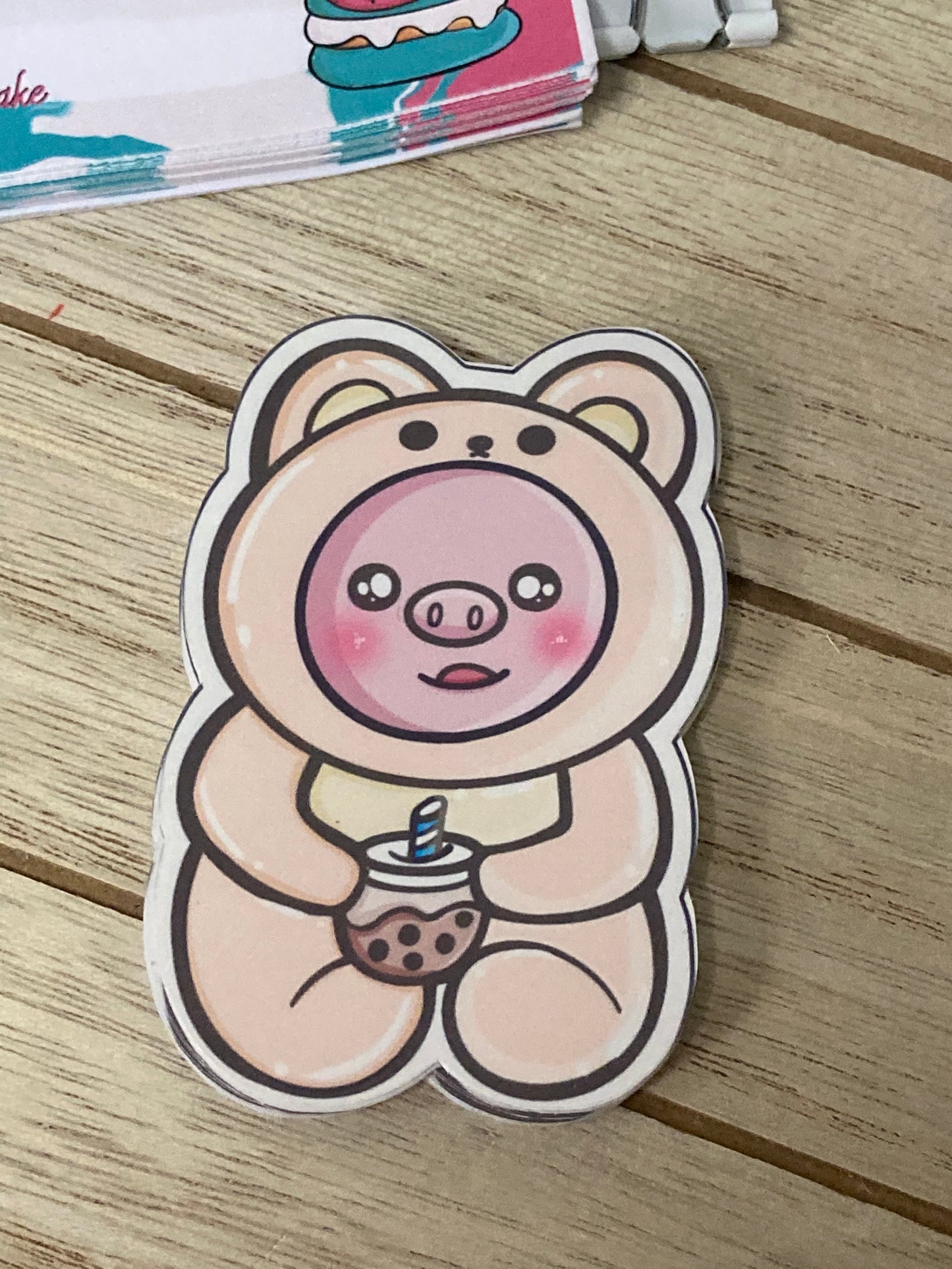 Piggy in Costume Stickers (set 01)